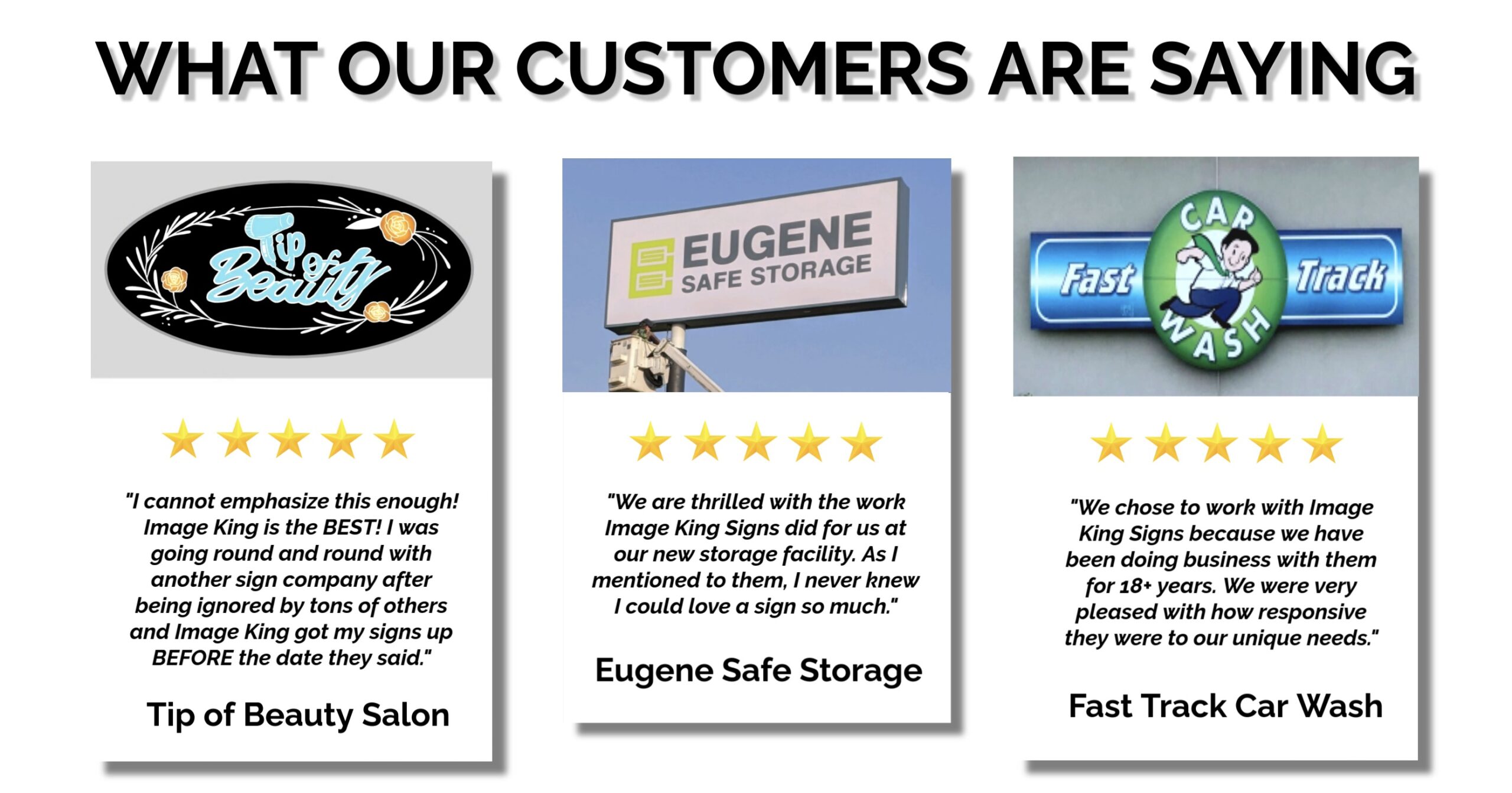 REVIEWS FLYER